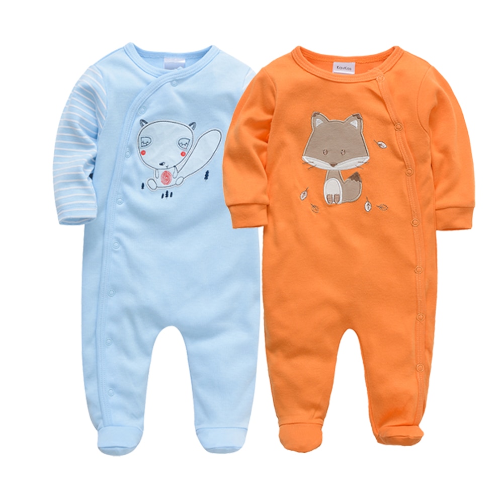 Kavkas 2021 Romper Baby Clothing 0 3 6 9 12  bebes..